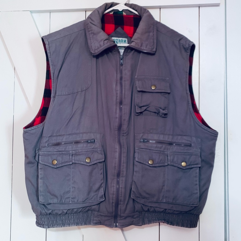 Vintage Chore Vest Hunting Outdoor Hiking Camping Gorpcore Work Chore Jacket